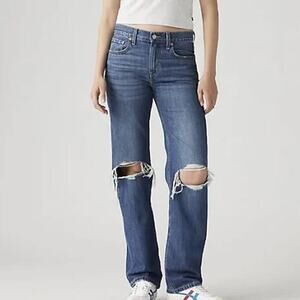 Levi's Women's Low Pro Straight jeans straight-leg Size 27